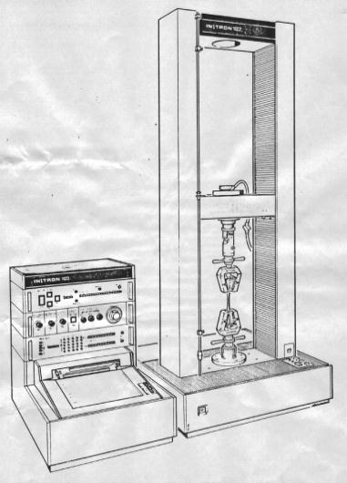 Испытательная машина  Инстрон 1122, Англия