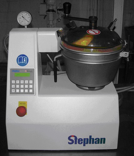 Аппарат для измельчения и плавления сырой массы STEPHAN UMS 5 ELECTRONIK